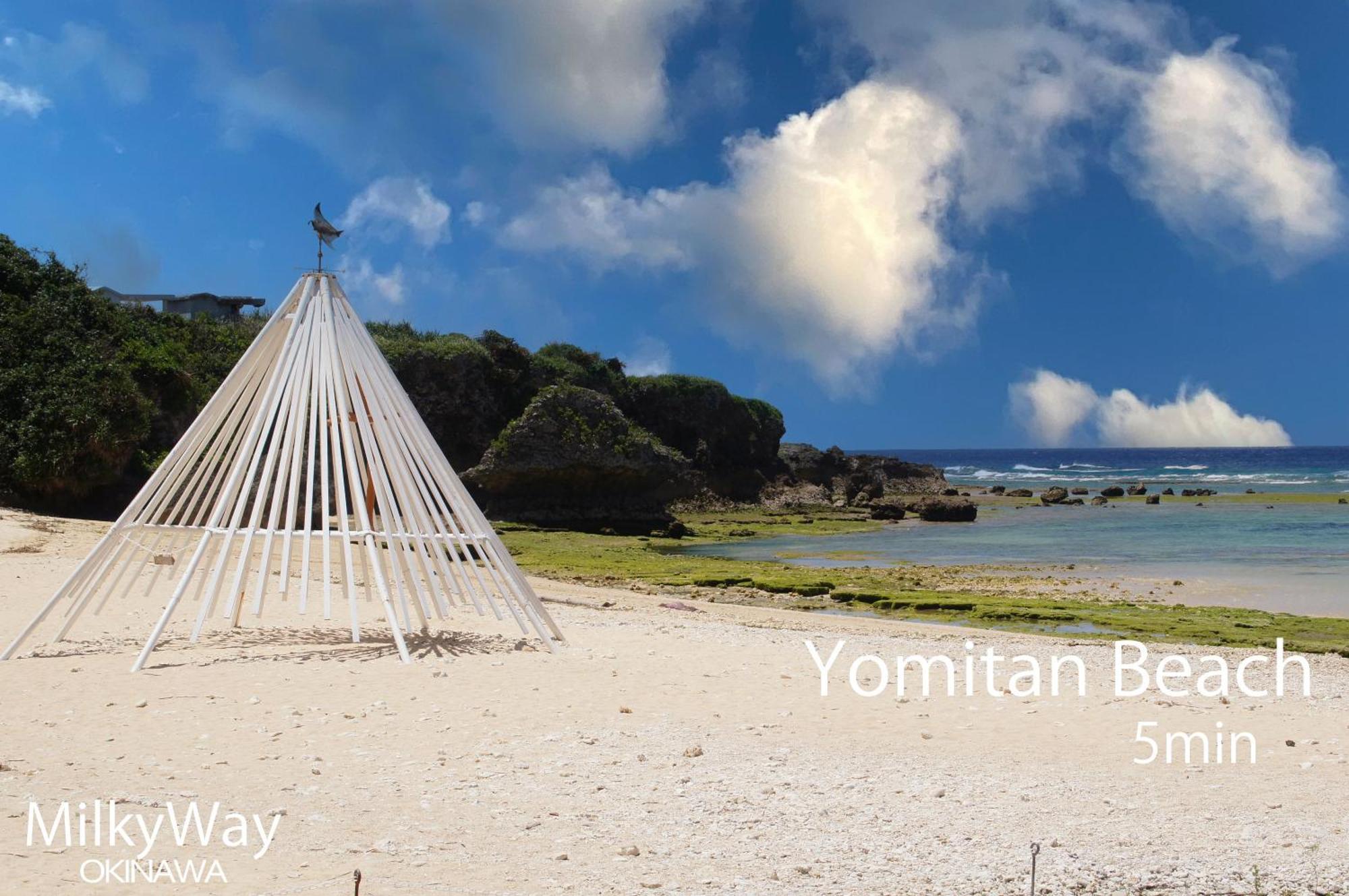 Okinawa Milky Way Villa Yomitan Bagian luar foto